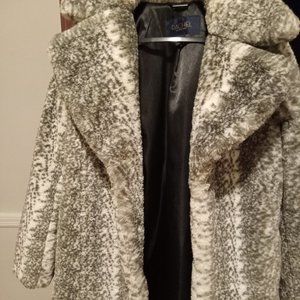 Faux fur coat